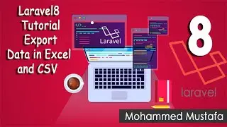 32-Laravel 8 Tutorial - Export Data in Excel and CSV لارافيل  8