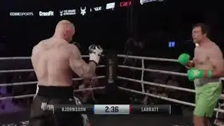 Haftor Bjornsson vs Devon Larrat FIGHT