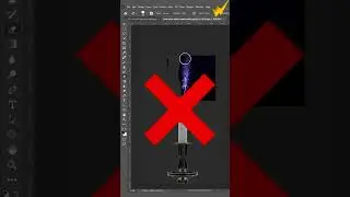 How to remove black part of any image with blending options in adobe photoshop #tutorial #reels