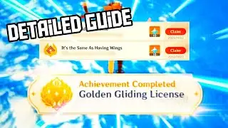 Golden Gliding License & It's the Same as Having Wings Achievement | Detailed Guide