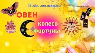 ОВЕН🔴КОЛЕСО ФОРТУНЫ - В ЧЕМ ВАМ ПОВЕЗЁТ?🔮Tarò Ispirazione