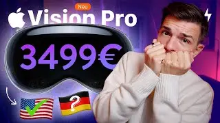 Das Apple Vision Pro ist da! Hoher Preis, viel Zubehör & NICHT in Deutschland?!