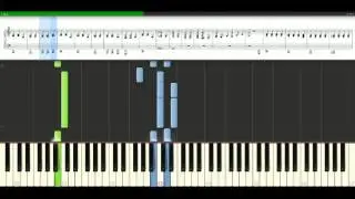 Daniel Powter - Free loop [Piano Tutorial] Synthesia