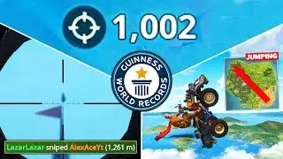 Breaking EVERY FORTNITE WORLD RECORD