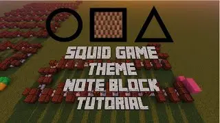 Squid Game Theme (Way Back Then) - Note Block Tutorial