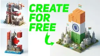 Create FREE AI Alphabets Letters Illustration for FREE