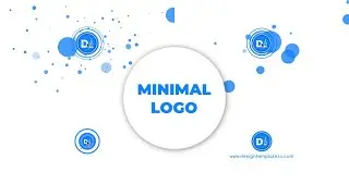 Flat Minimal Logo Animation After Effects Templates | Free Logo Reveal AE Templates