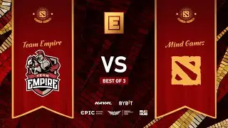 Team Empire vs Mind Games, DPC EEU 2021/22, bo3, game 1 [Jam & Maelstorm]