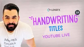 🔴 Handwriting Titles Plugin for Final Cut Pro Live Training