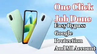 Redmi A1,A1+ Unlock & FRP Bypass MTK All Without Pc Unlock || Apps Not Open || New Update||2023/2024