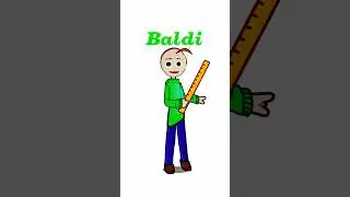 Making Baldi from basic in education and learning in gacha life 2 :D