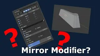 Mirror Modifer?? | Blender 28 Tutorials