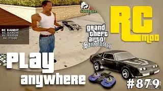 Обзор модов GTA San Andreas #879 – Радиоуправляемый транспорт в любом месте