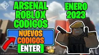 *2023* ¡NUEVOS CÓDIGOS ACTUALIZADOS DE ARSENAL ROBLOX! ACTUALIZADOS Y FUNCIONANDO DICIEMBRE 2023