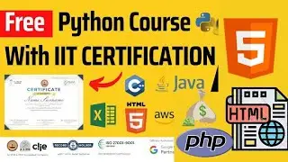 Free python course in hindi ! IIT Madras Certification |🔥 Python full course for beginners 2022 ||