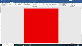 How to change page color in Microsoft Word