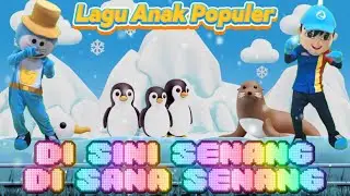 Di Sini Senang - Di Sana Senang - Lagu Anak Anak TK - KBeeb #laguanak