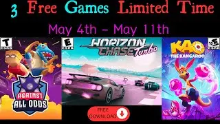 3 Free Games Limited Time Download May 4th thru May 11th