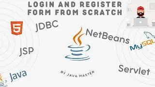 Step by Step Java Web Project Tutorial | Create Login & Register Form Using NetBeans, MySQL