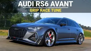 Forza Horizon 5 Tuning - 2021 Audi RS6 Avant, FH5 Grip Race Build, Tune & Gameplay