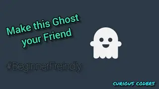 Awesome Ghost using Html & Css || Curious Coders