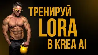 Тренировка  своей LORA в KREA AI за несколько минут и несколько кликов!