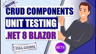 Completely💡Master Unit Testing in .NET 8 Blazor WASM : xUnit, BUnit & Moq for CRUD Components🚀