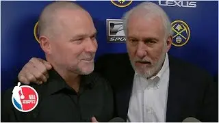 Gregg Popovich crashes Michael Malone's presser after ejection 63 seconds into game | NBA Sound