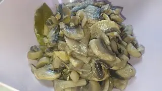 Маринованные шампиньоны за 10 мин/ Вкуснее не пробовала