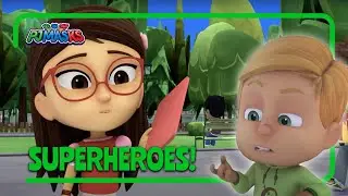 Behind the PJ Masks! | Superheroes | PJ Masks