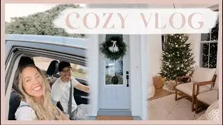 COZY DAY IN THE LIFE | organizing our new home & picking out our Christmas tree! 🎄✨