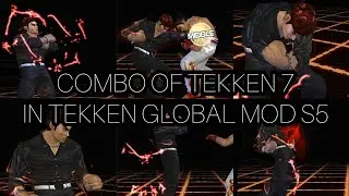 IAM DOING COMBO OF TEKKEN7 IN TEKKEN GLOBAL MOD S5 || DANIYAL AESTHETICS