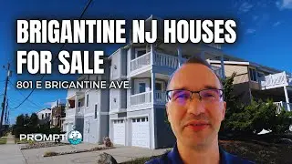 Brigantine NJ Houses For Sale.  801 E Brigantine Ave NJ Beach Houses For Sale