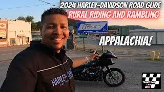 Riding my 2024 Harley-Davidson Road Glide Through Rural Appalachia Tennessee and Kentucky