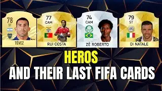 HEROS AND THEIR LAST FIFA CARDS! 😱 EAFC 25