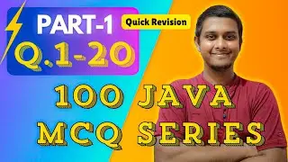 Part 1 of 100 Java Conceptual Multiple Choice Questions | Java, OOPS  MCQ QNA  @codefamily