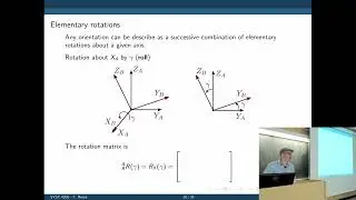 SYSC 4206 (Surgical Robotics) - Lecture 3: Euler angles