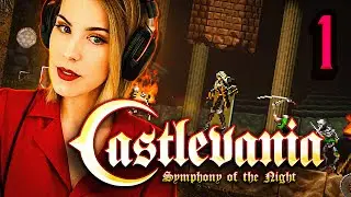 My FIRST Castlevania Game - Symphony of the Night - Part 1 (Full Playthrough)