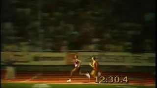 5000m.WR:Said Aouita/Sydney Maree, Oslo,1985