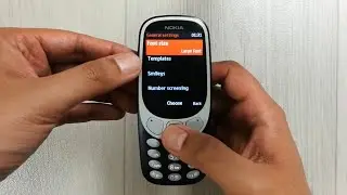 How to Change Font Size of Text Messages in Nokia 3310