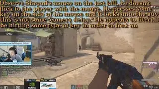 Shroud POSSIBLY Using Humanized Aimbot/Aim Assist/Private Cheat (CS:GO)