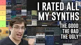 Rating all 47 of my synth VST plugins