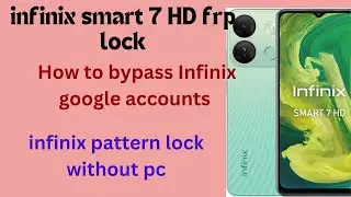 Infinix Smart 7 HD FRP Bypass/Infinix X6516 google accounts bypass without pc