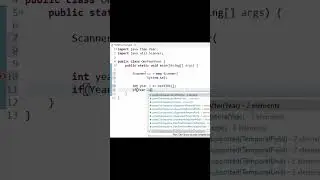 Inbuild java method to find whether a year is a Leap year or not.