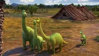 The Good Dinosaur Animation Movie in English, Disney Animated Movie For Kids, PART 4