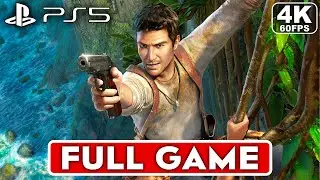 UNCHARTED 1 DRAKE'S FORTUNE Gameplay Walkthrough FULL GAME [4K 60FPS PS5] - No Commentary