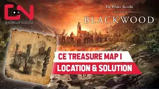 ESO Blackwood CE Treasure Map 1 Location & Solution