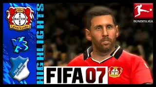 Bayer Leverkusen vs Hoffenheim ➤ FIFA 07 EAFC 24 Patch V3 ➤ FIFA 07 Career Mode #9