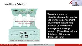 AI-EDGE: Designing future XG networks and distributed intelligence| ITU Journal | Webinar