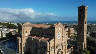 Drone Flight: Basilica Santa Teresa di Anzio (Santuario e Parrocchia) in 4K